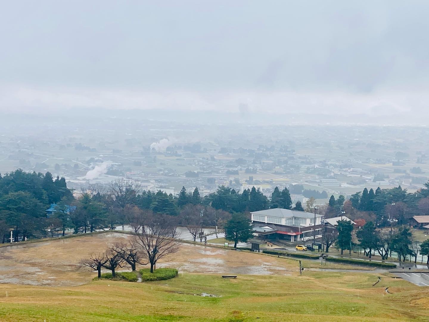 散居村展望広場　絶景