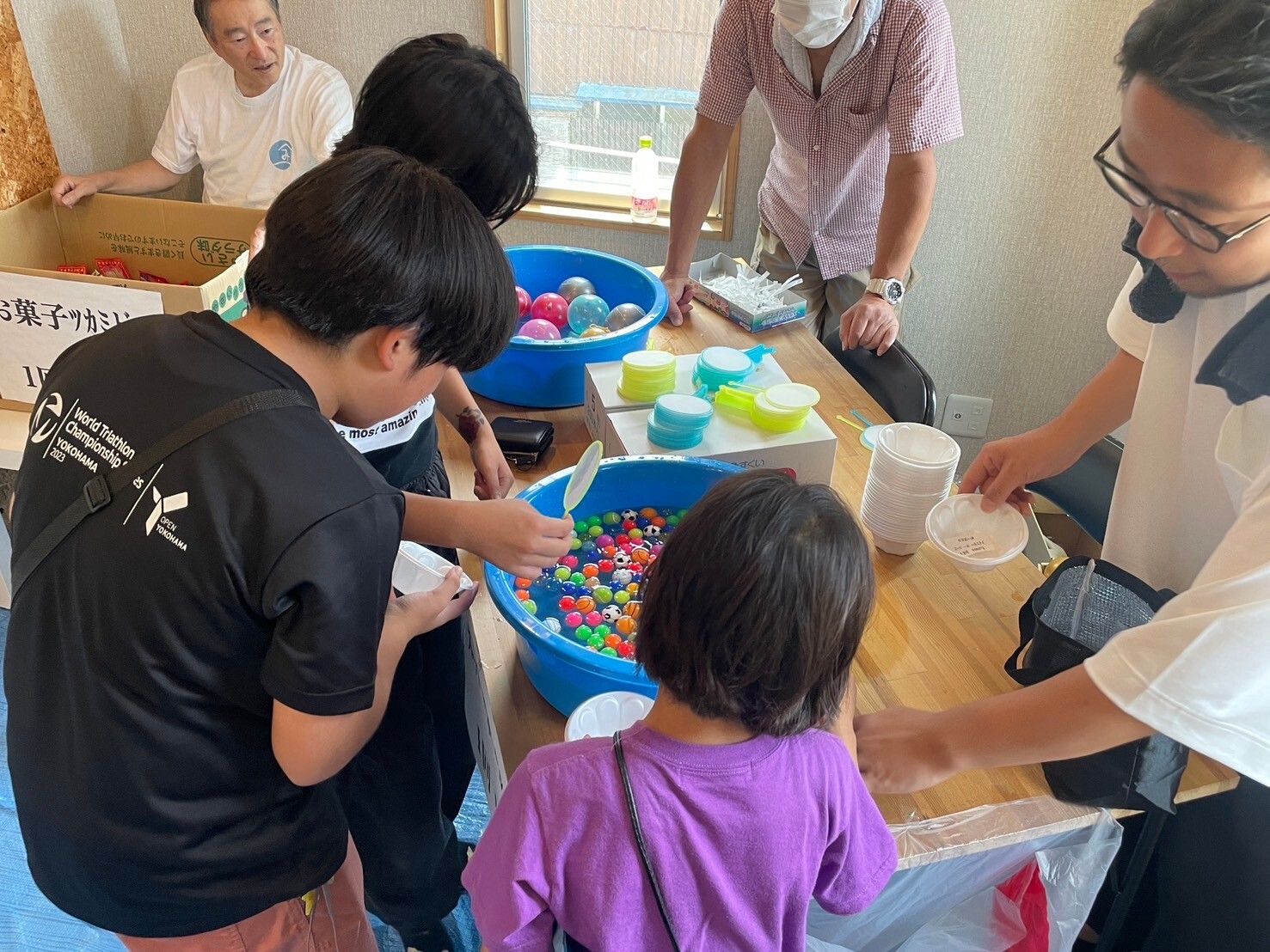 縁日　スーパーボールすくい