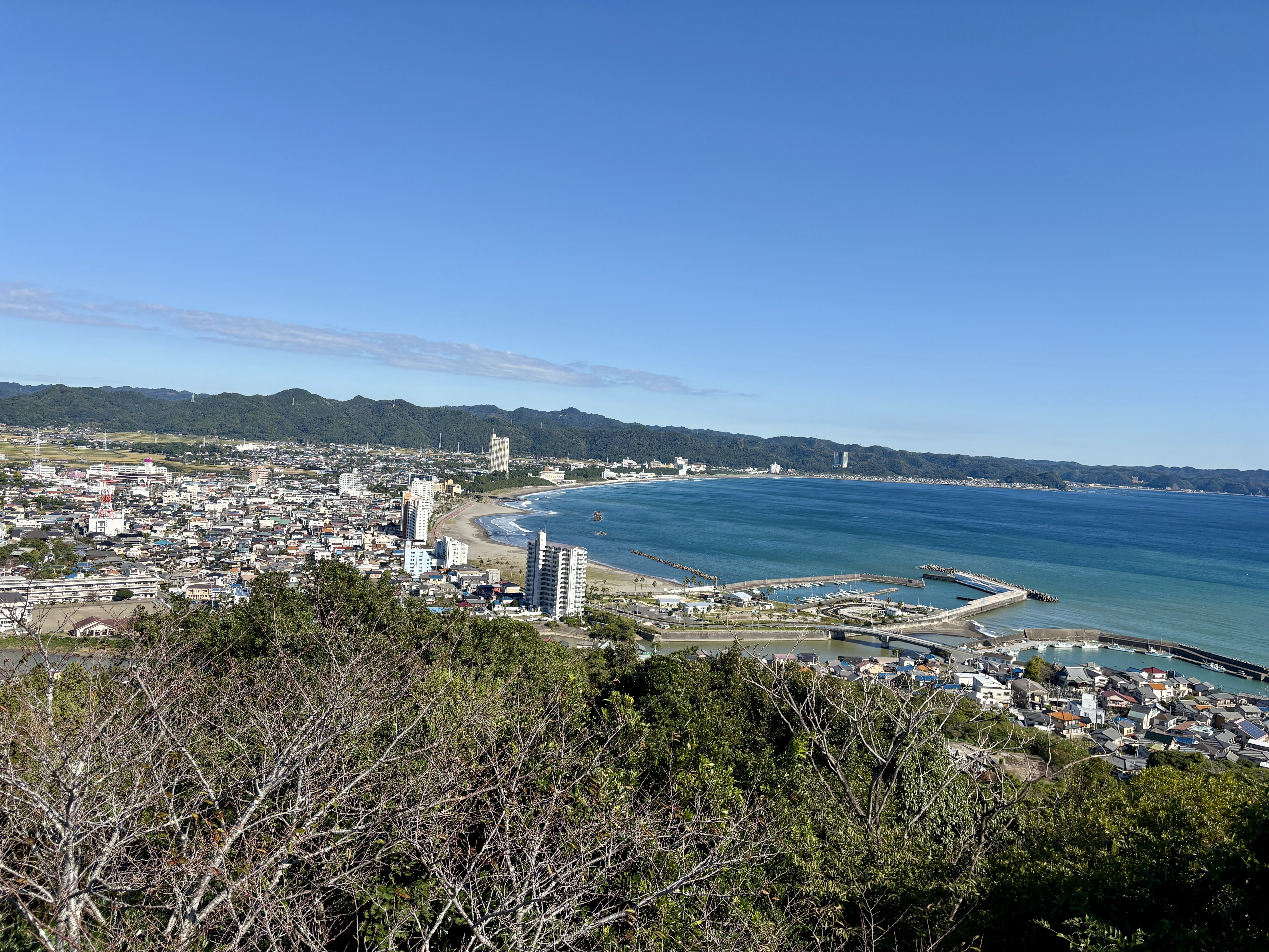 魚見塚展望台　鴨川市