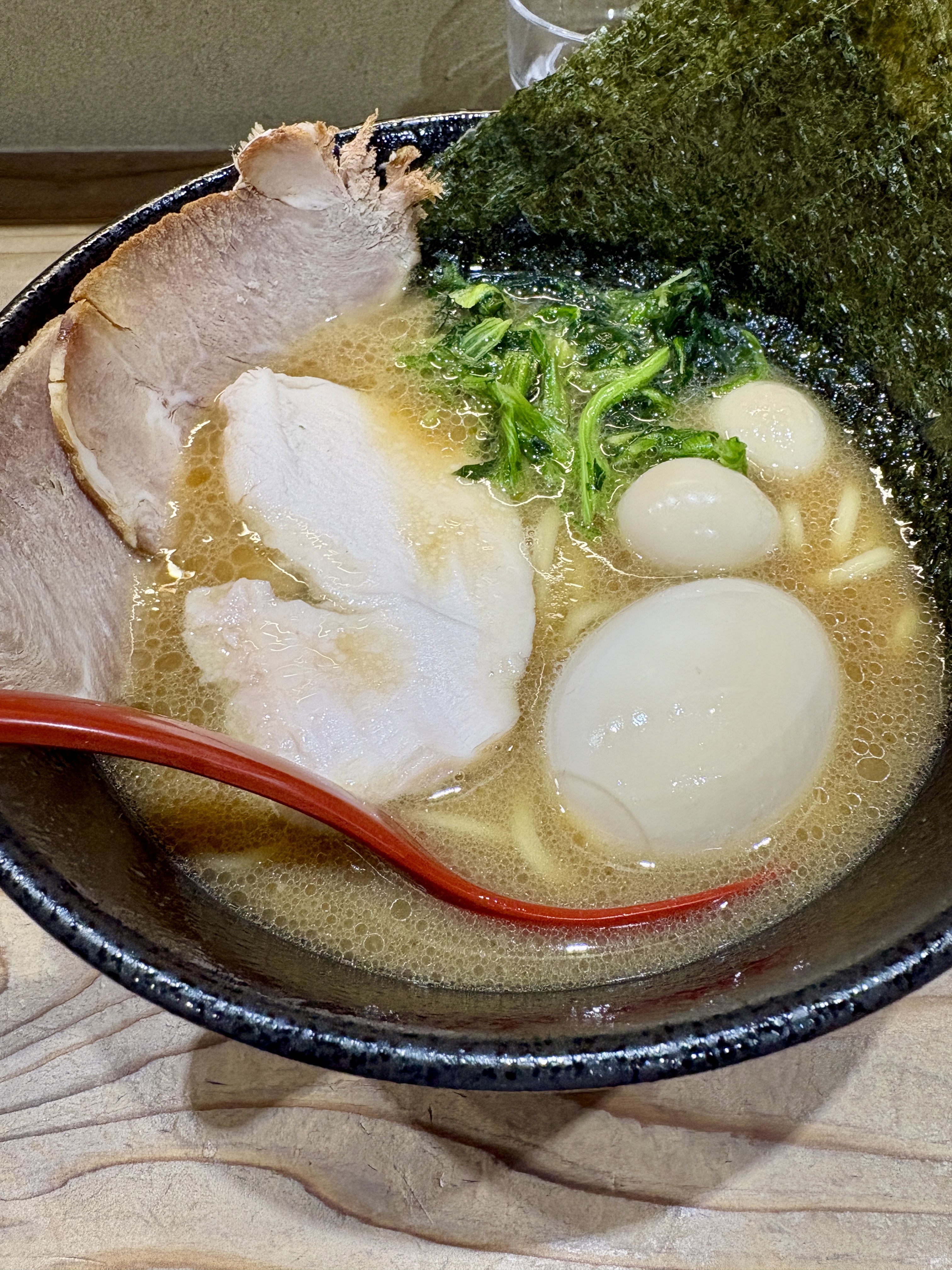 〆のラーメン