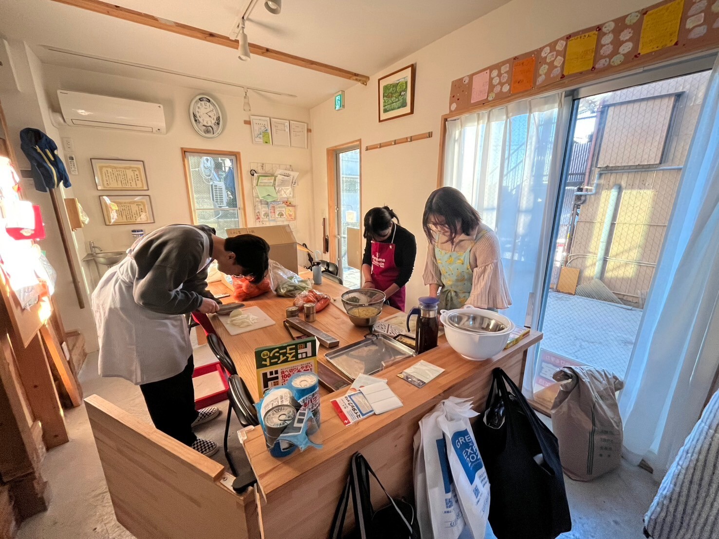 今年初の家族食堂