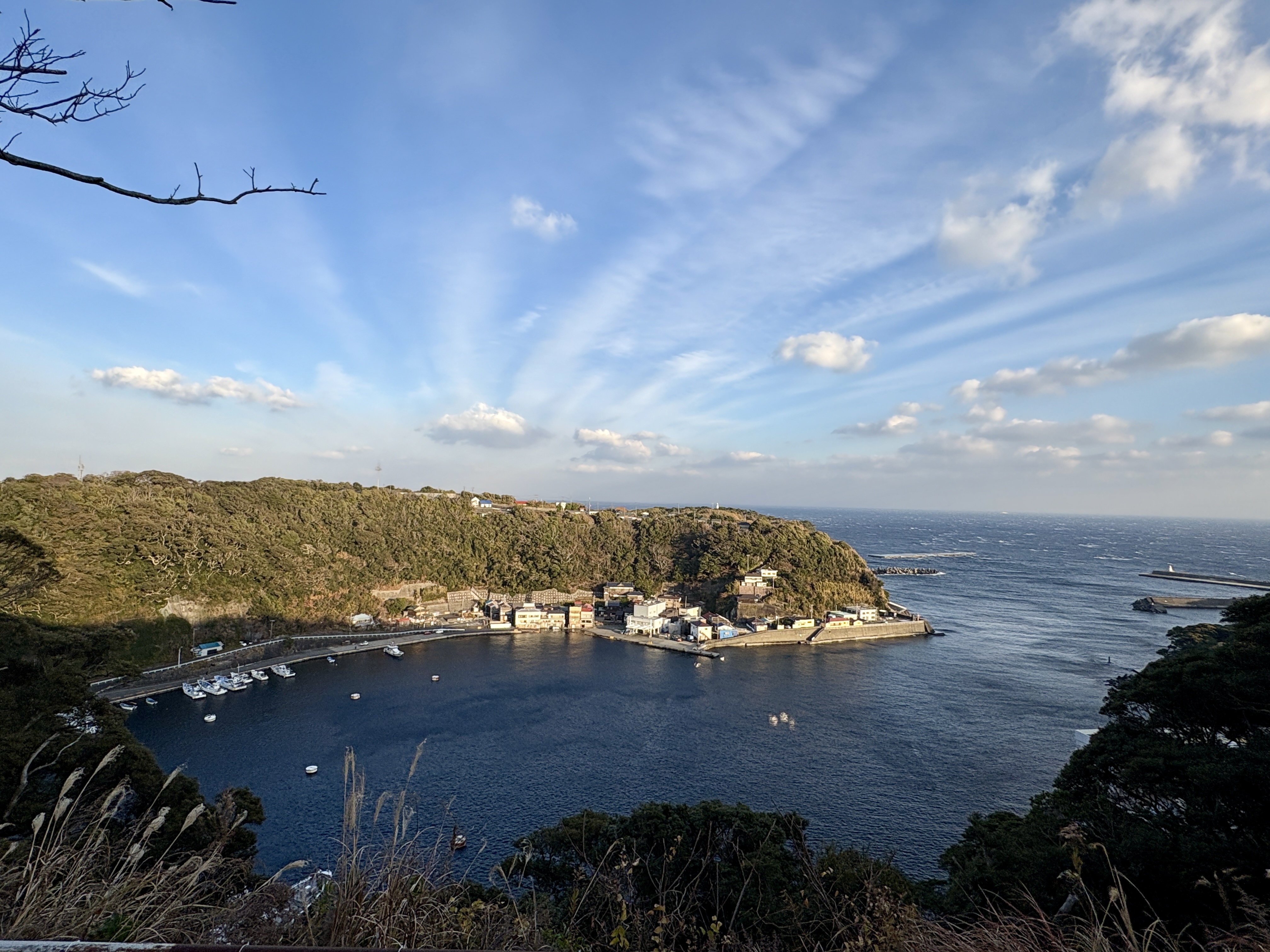 ★大島絶景★ 波浮港見晴台